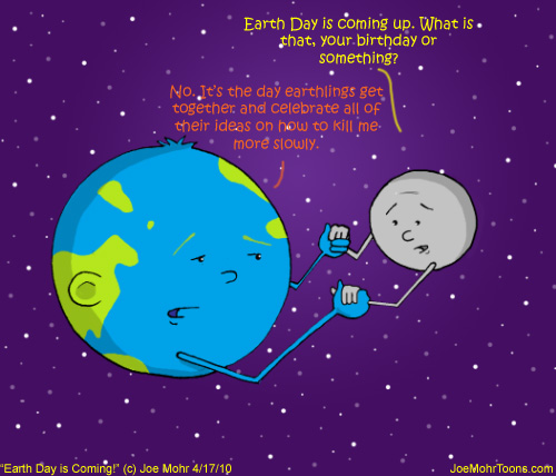 happy earth day cartoon. Reposted from Twilight Earth.